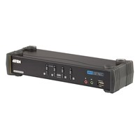 ATEN ATEN-CS1784A 4-Port USB DVI Dual Link/Audio KVMP Switch 