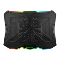 Rampage AD-RC8 SHOWY Siyah 180mm Fan 15-17 RGB Işıklı Notebook Soğutucu Stand