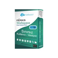 NARBULUT nDocs Workspace 1TB 1yıl basic support is included.