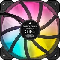 CCORSAIR SP120 CO-9050108-Ww  RGB Elite Siyah 120mm Kasa Fanı