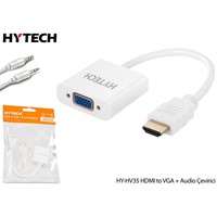 Hytech HY-HV35 HDMI to VGA  Audio Çevirici