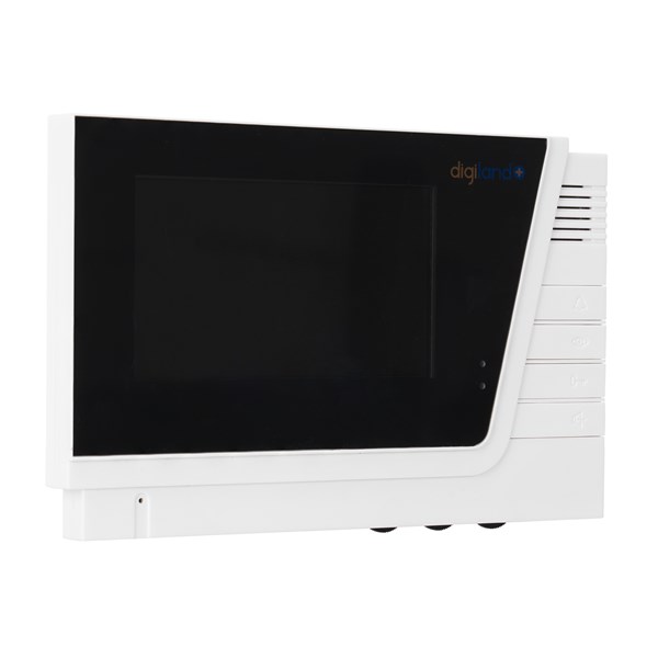 Digiland TC-1100M-35 4 /4.3 Color TFT LCD Beyaz Çerçeve Digtial Ev içi Monitör