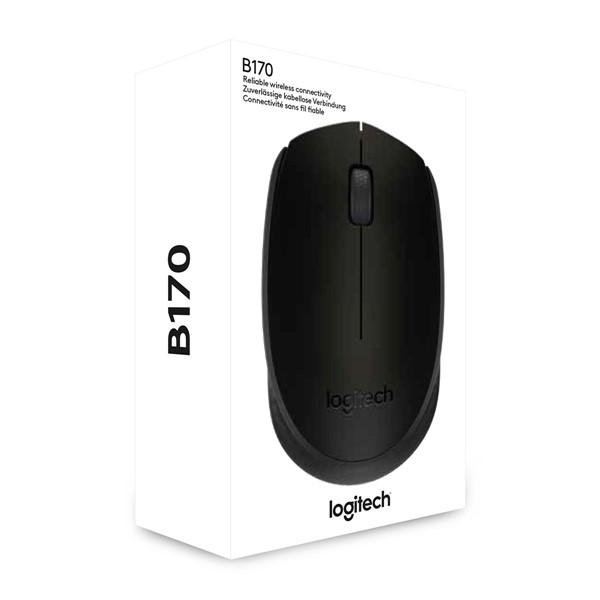 Logitech B170 Kablosuz Mouse-Siyah 910-004798