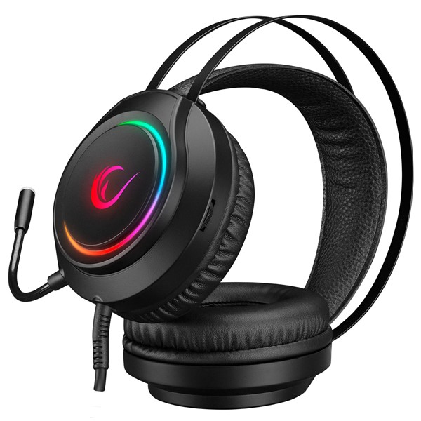 Rampage RM-K45 ORBIT-S Siyah RGB Led 7.1 Gaming Mikrofonlu Oyuncu Kulaklığı