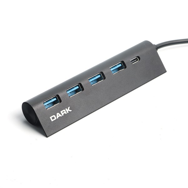 DARK DK-AC-USB346 4port USB 3.0 Siyah USB Çoklayıcı Hub