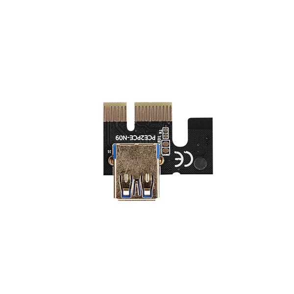 S-link SL-XE20 PCI-E1x to 16x Sata 6Pin Bitcoin Riser Versiyon 10S Plus Ekran Kartı Yükseltici