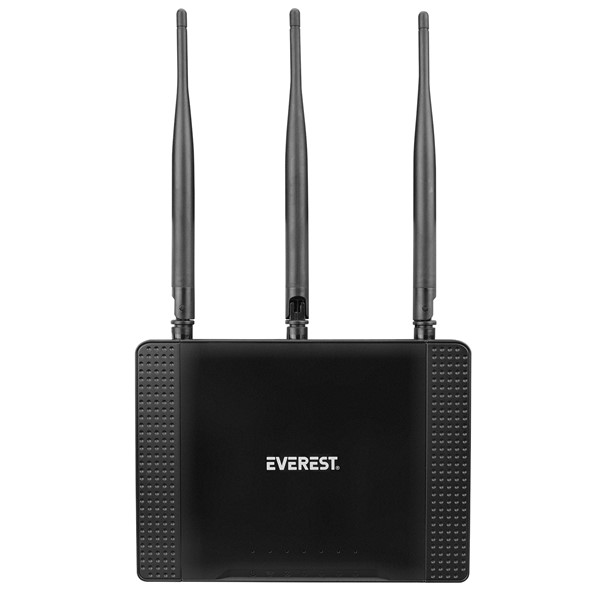 Everest EWR-674N 2.4GHz 300Mbps Wireless-N 3x5dBi Antenli RepeaterWISPAP Destekli Kablosuz Router