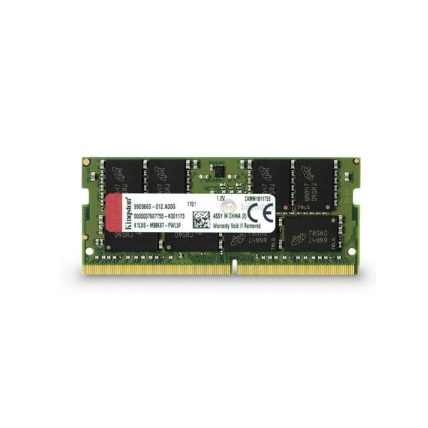 KINGSTON 16GB DDR4 2400MHZ CL17 NOTEBOOK RAM VALUE KCP424SD8/16