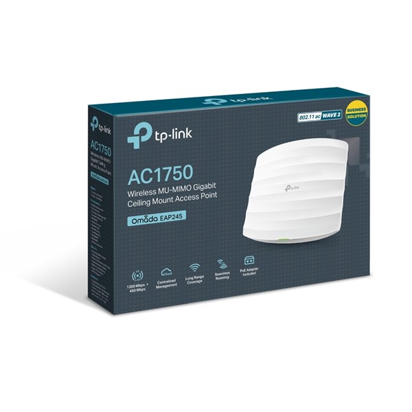 TP-LINK EAP245 AC1750 Dual Band Kurumsal Access Point