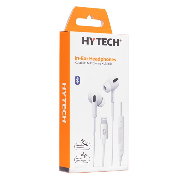 Hytech HY-XBK52 Beyaz Bluetooth Kulak içi Mikrofonlu Kulaklık
