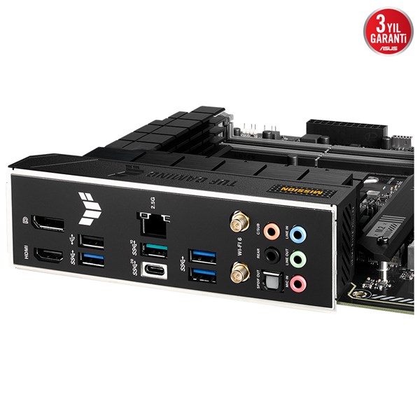 ASUS TUF GAMING B760-PLUS WIFI-6E DDR5 HDMI-DP PCIE 4.0 1700P ATX