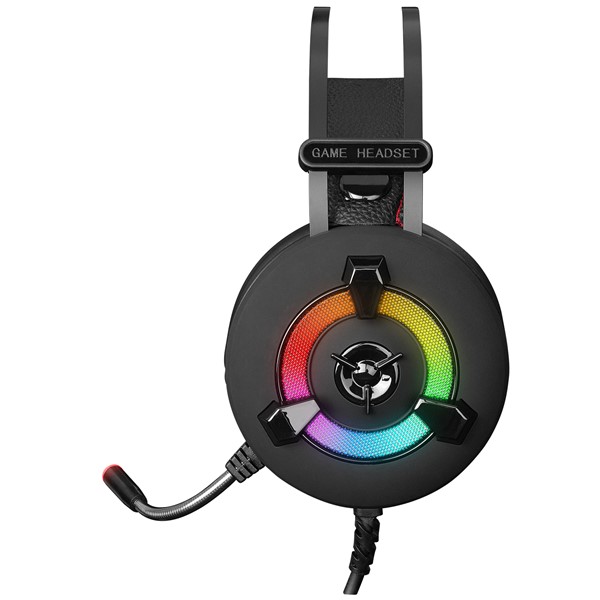 Rampage Miracle-X2 PLUS Siyah RGB Led 7.1 Surround Sound System Gaming Mikrofonlu Oyuncu Kulaklığı