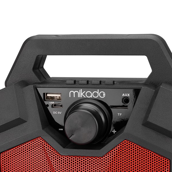 Mikado MD-3BT X-Life 3W 1000mA 3.7V Siyah USB/SD Cart/Bluetooth Taşınabilir Speaker Hoparlör