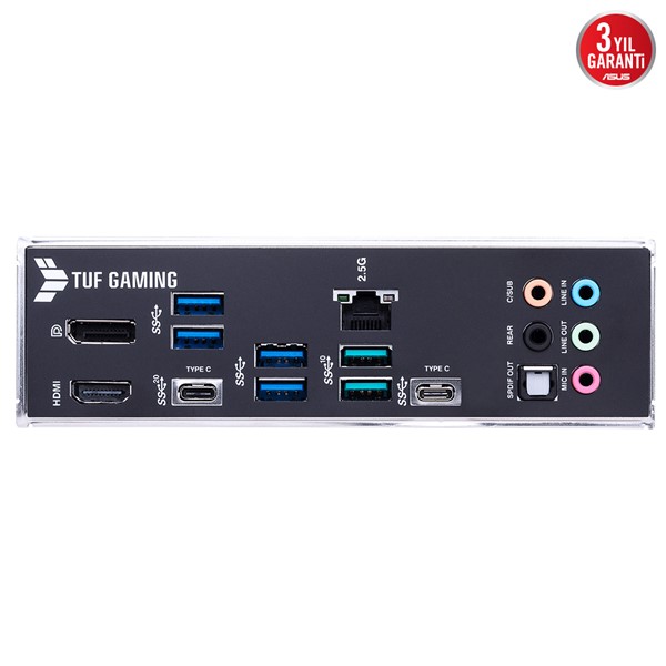 ASUS TUF Z690-PLUS GAMING DDR5 M2 PCIe NVME HDMI DP PCIe 16X v4.0 1700p ATX