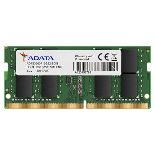ADATA 8GB DDR4 2666MHZ CL19 NOTEBOOK RAM PREMIER AD4S26668G19-SGN