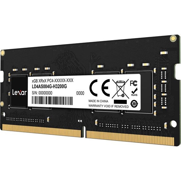 LEXAR 16GB DDR4 3200MHZ CL22 NOTEBOOK RAM VALUE LD4AS016G-B3200GSST