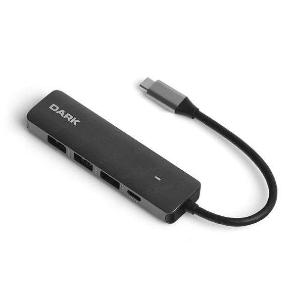DARK DK-AC-U31X41 Type-C  USB 3.0 Dönüştürücü Çevirici HUB