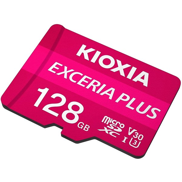 KIOXIA 128GB Exceria Plus LMPL1M128GG2 Microsd Hafıza Kartı
