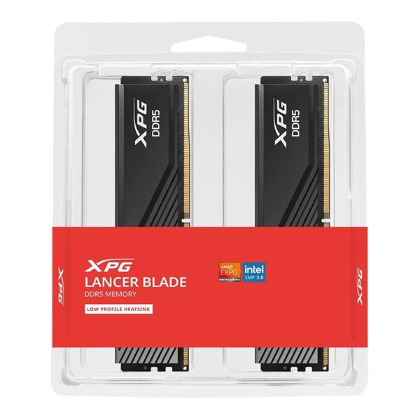 XPG 32GB 2X 16GB DDR5 6000MHZ CL30 DUAL KIT PC RAM LANCE BLADE AX5U6000C3016G-DTLABBK