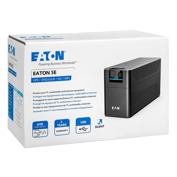 EATON 700VA 5E 700 USB DINSchuko Line-Interactive UPS