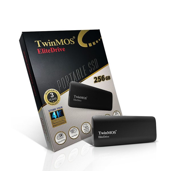 TWINMOS 256GB PSSDEGBMED32 TYPE-C SSD HARİCİ DİSK