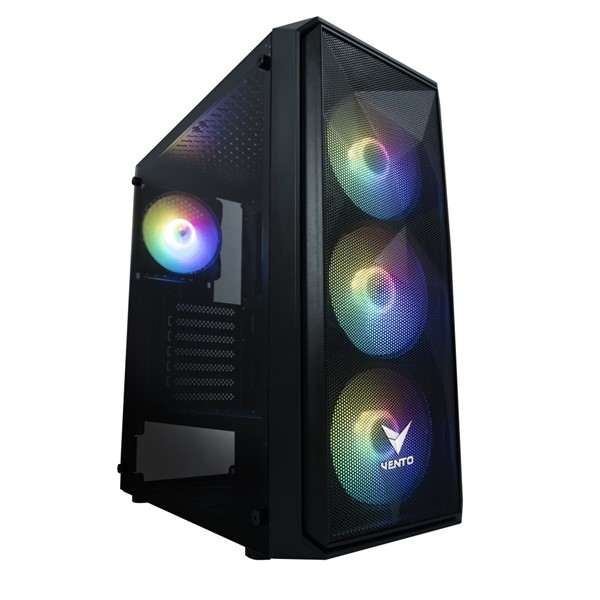 VENTO VG10F 4-RGB Fanlı Gaming Mid-Tower PC Kasası