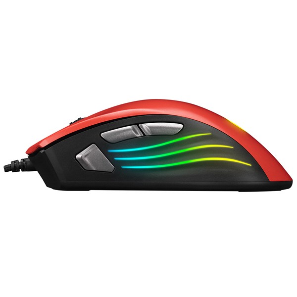RAMPAGE Limbo USB Gaming Siyah/Kırmızı Mouse SMX-R33