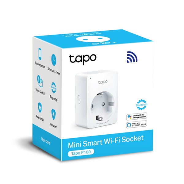 Tp-Lınk Tapo P100 Mını Wi-Fi Akıllı Priz 4 Lü