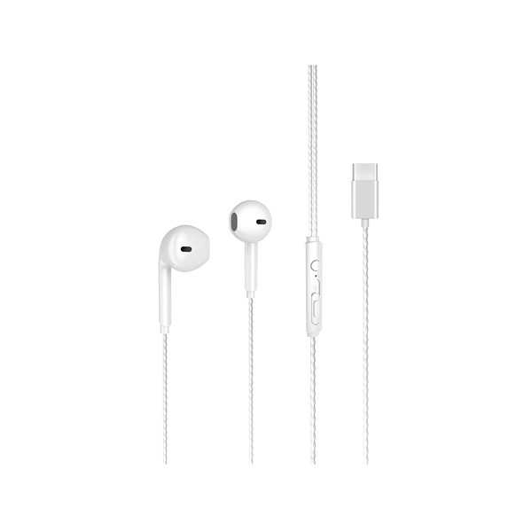 LENOVO LECOO EH104C-W Stereo Type-C Beyaz Kulak İçi Mikrofonlu Kulaklık