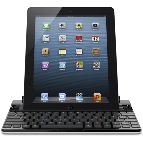 Belkin BLK-F5L141eaBLK-WHT Siyah Bluetooth iPad3G Q Multimedia Kablosuz klavye