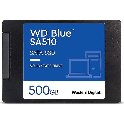 WD 500GB BLUE WDS500G3B0A 560-510MB/s SATA-3 DİSK