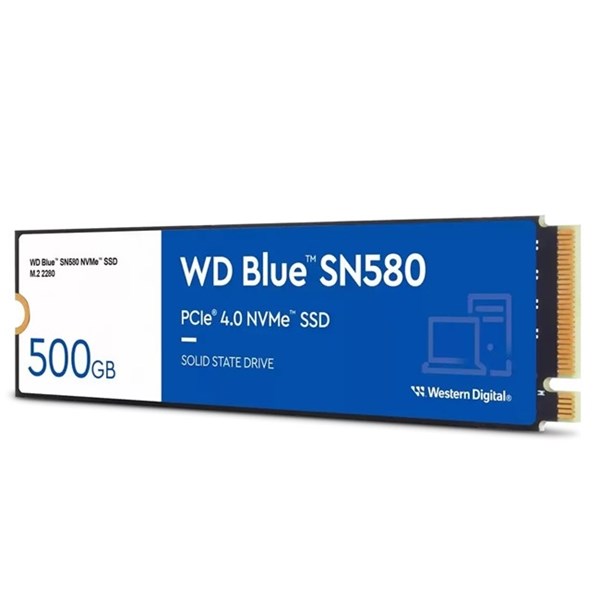 WD 500GB BLUE SN580 WDS500G3B0E 4000-3600MB/s M2 NVME GEN4 DİSK