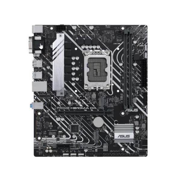 ASUS PRIME H610M-A D4 DDR4 HDMI DP PCIe 16X v4.0 1700p mATX