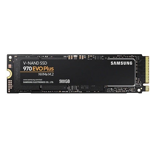 SAMSUNG 500GB 970 EVO PLUS MZ-V7S500BW 3500- 3200MB/s M2 PCIe NVMe Gen3 Disk