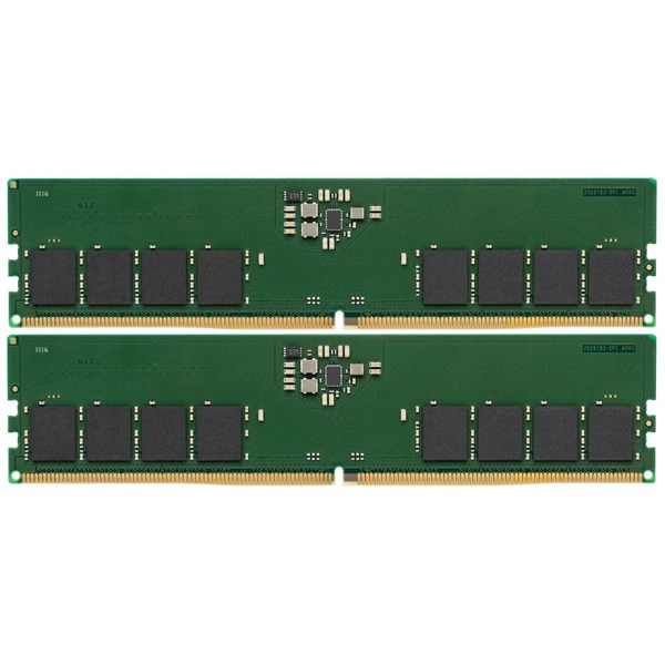 KINGSTON 32GB 2X 16GB DDR5 5200MHZ CL42 DUAL KIT PC RAM VALUE KVR52U42BS8K2-32