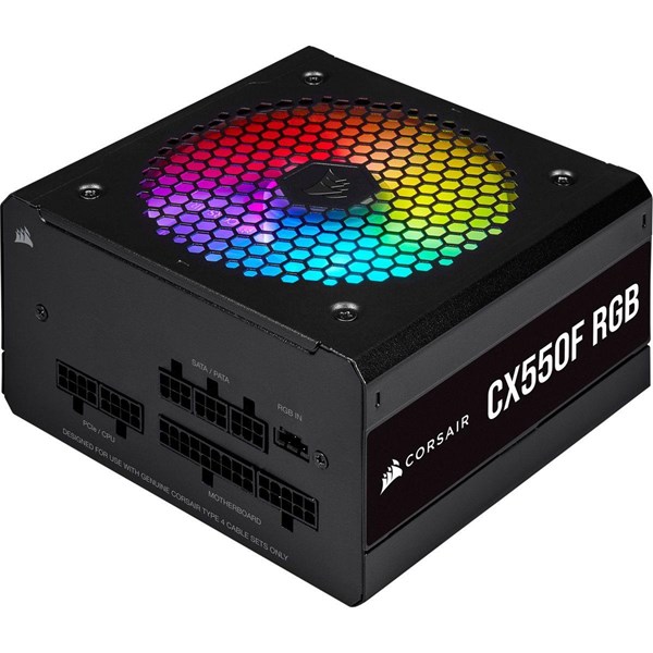 CORSAIR 550W 80 BRONZE CX550F CP-9020216-EU RGB TAM MODÜLER POWER SUPPLY
