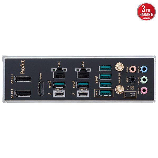 ASUS PROART Z790-CREATOR WIFI-6E DDR5 HDMI-DP PCIE 5.0 1700p ATX