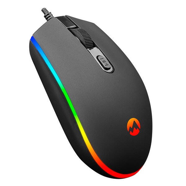 Everest SM-GX66 Usb Siyah Rainbow Aydınlatmalı Gaming Oyuncu Mouse