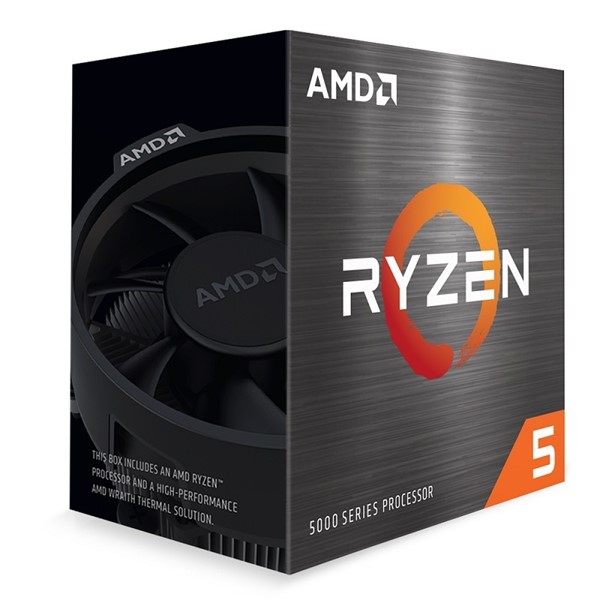 AMD RYZEN 5 5600X 35MB 6çekirdekli VGA YOK AM4 65w KutuluFanlı