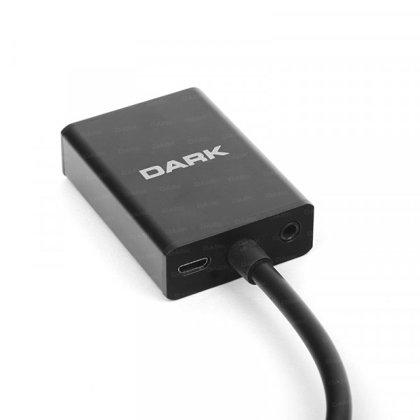 DARK DK-HD-AVGAXHDMI2 VGA-HDMI Dönüştürücü Sesli
