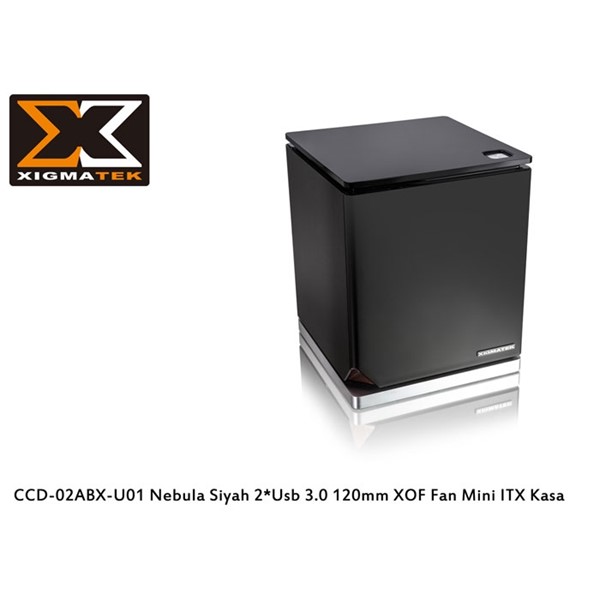 XIGMATEK NEBULA CCD-02ABX-U01 MINI ITX PC KASASI