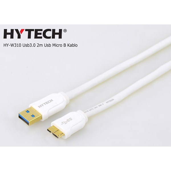 Hytech HY-W310 Usb3.0 2m Usb Micro B Note3/S5  Harddisk Kablo