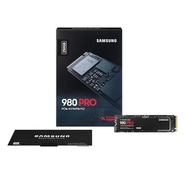 SAMSUNG 250GB 980 PRO MZ-V8P250BW 6900- 5000MB/s M2 PCIe NVMe Gen4 Disk