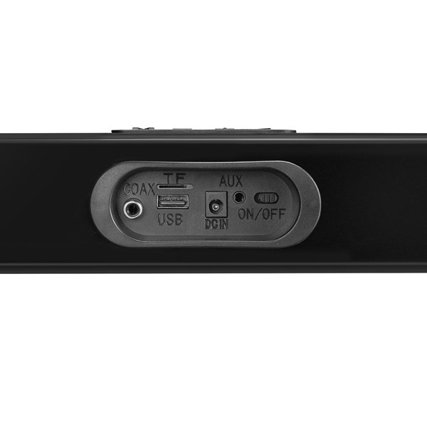 Mikado MD-SB101 Siyah 10Wx2 12V/1.5A BTUSBAUXTF Kartlı Ev Sinema Soundbar Speaker