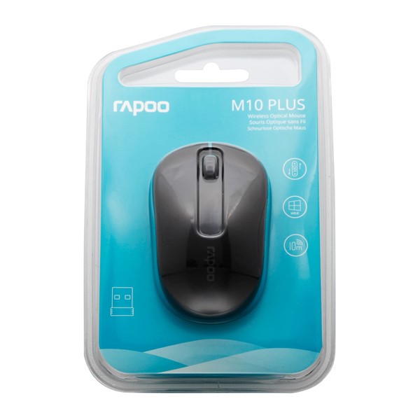 Rapoo M10 Plus 1000Dpı Kablosuz Mouse Siyah