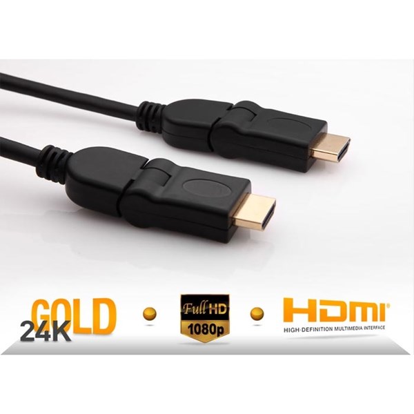 S-LINK SLX-318 HDMI  HDMI 5metre L Kablo