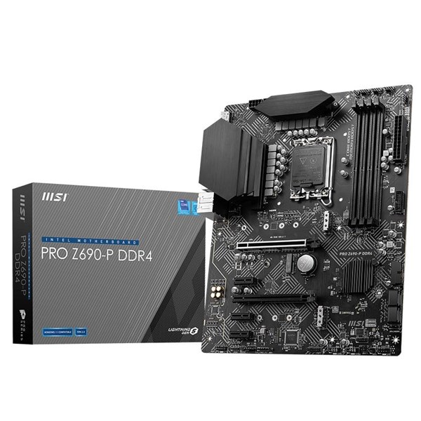 MSI PRO Z690-P Z690 DDR4 HDMI-DP TYPE-C PCIE 4.0 1700P ATX