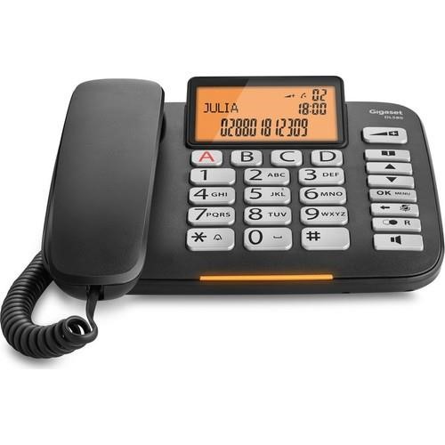 GIGASET DL580 Masaüstü Telefon Siyah