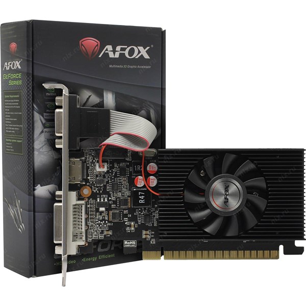 AFOX 2GB GT710 AF710-2048D3L7-V1 DDR3 64bit HDMI-DVI PCIE 2.0