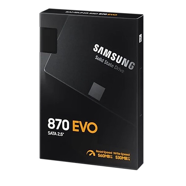 SAMSUNG 500GB 870 EVO MZ-77E500BW 560- 530MB/s SSD SATA-3 Disk